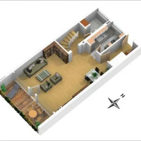 Spacious Roof Maisonett In At Chiemsee * Prien am Chiemsee